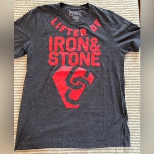 Strongman Grip Shirt - Iron & Stone - Large